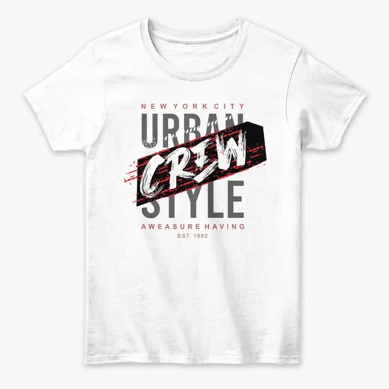 NY City Urban Crew Style Premium T-Shirt