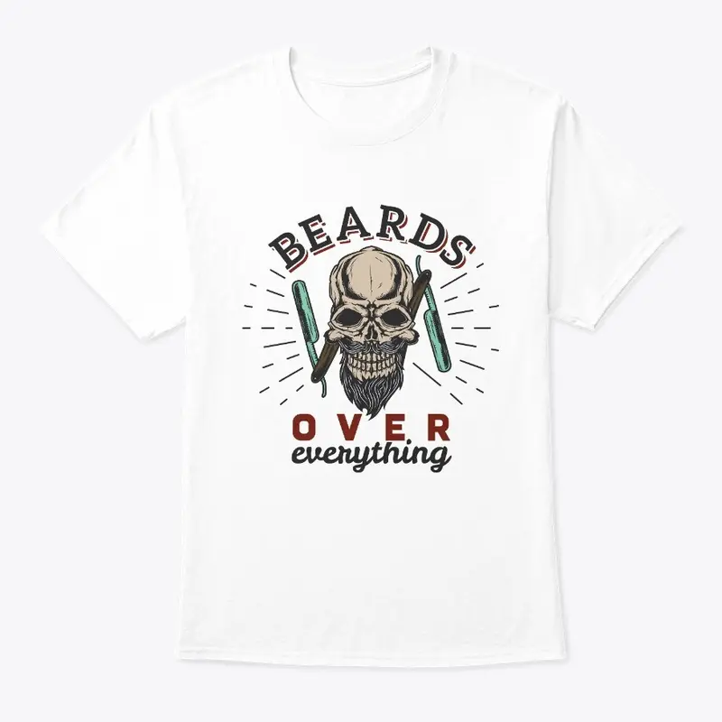 Barbers Skull Premium T-Shirt