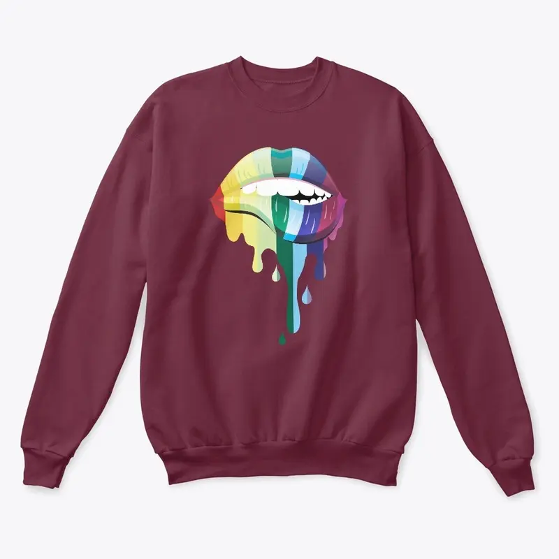 LGBT Lips Premium Sweatshirt