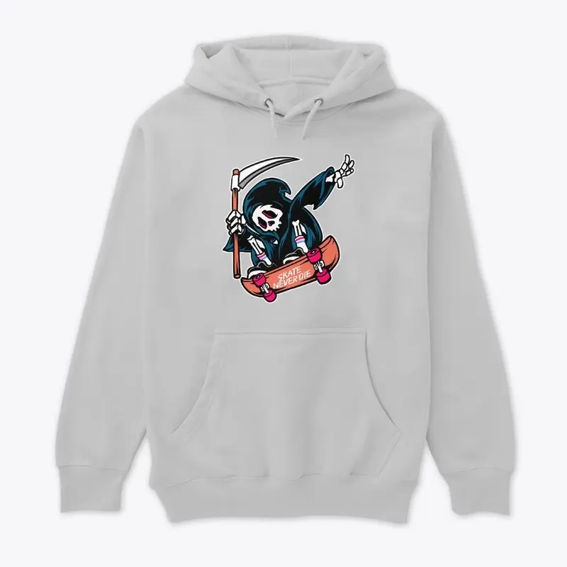 Grim Reaper Skate Premium Hoodie