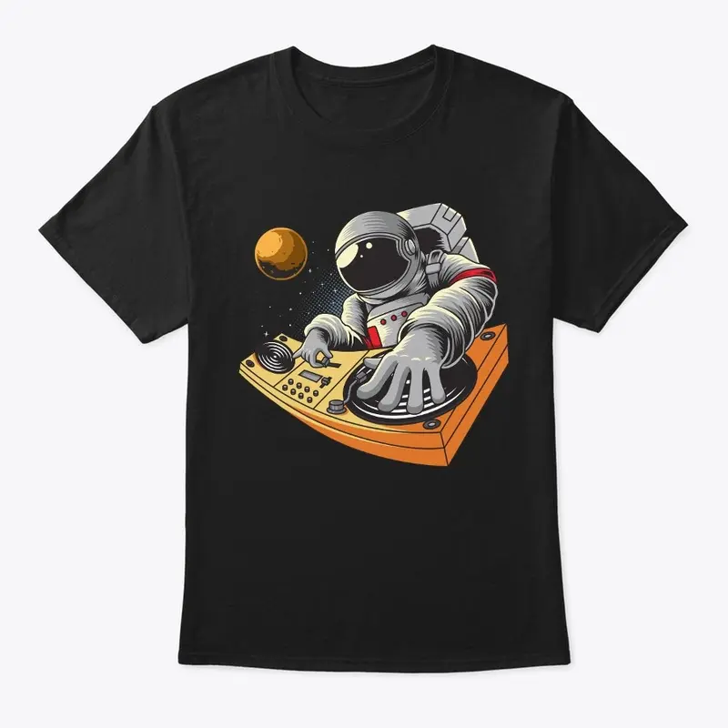 DJ In Space Premium T-Shirt